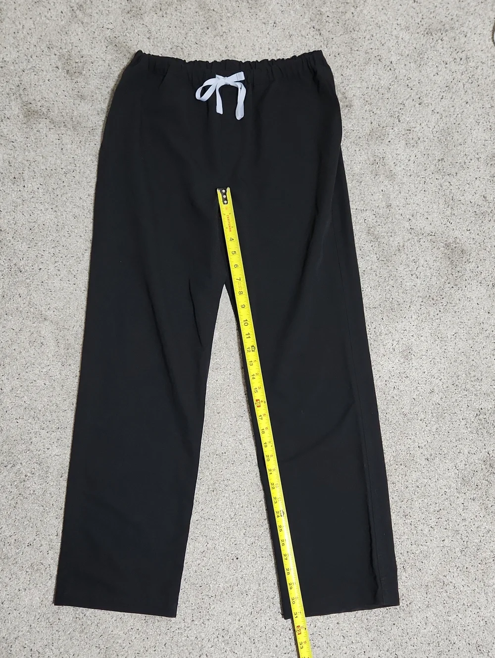 Figs Men's Pisco Basic Scrub Pants in Black Size Medium